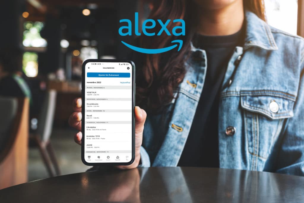 Un nouveau calendrier dans l'application Amazon Alexa – Les Alexiens