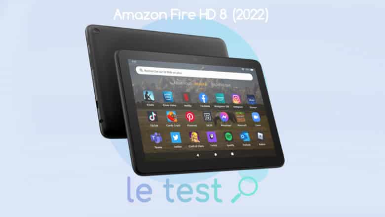 Notre avis sur la version 2022 de la tablette Fire HD 8 d'Amazon