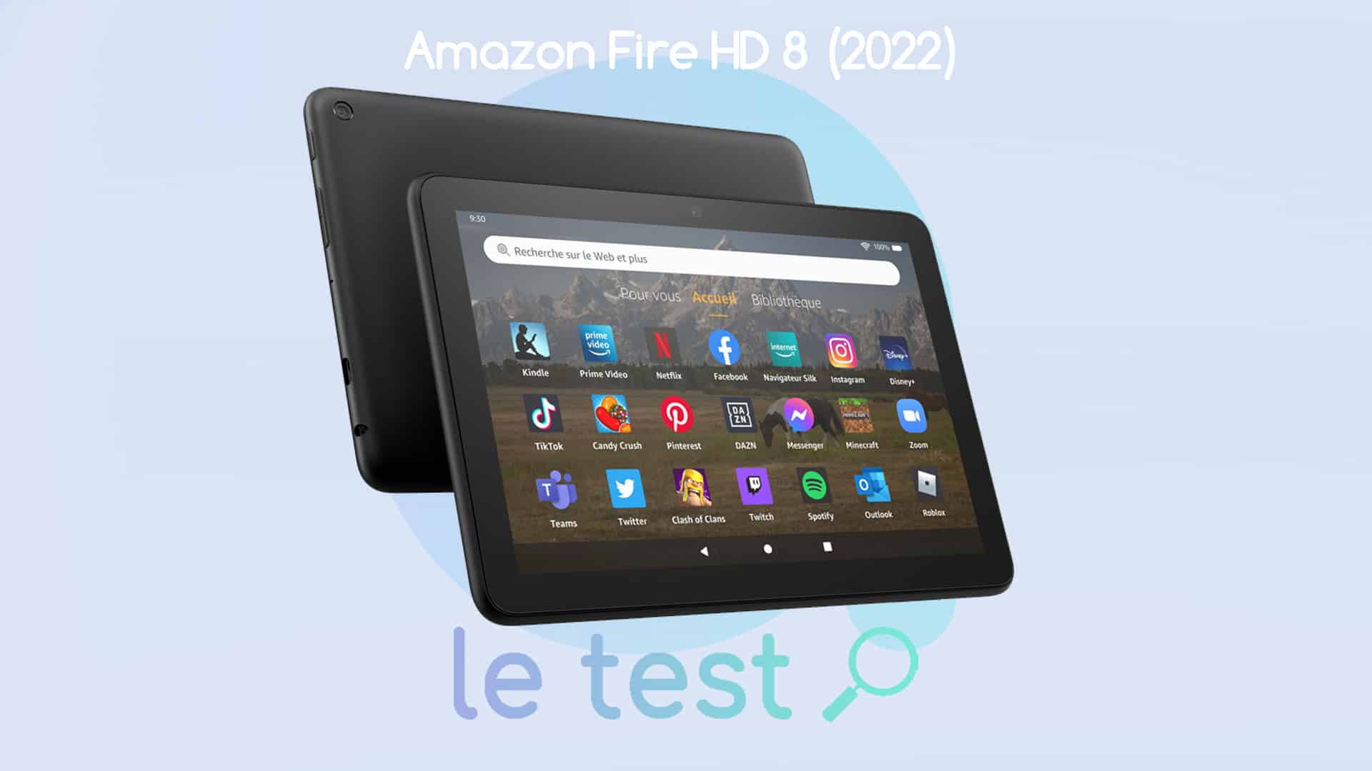 Test  Fire 7 (2022) : une tablette tout en compromis - Les Numériques