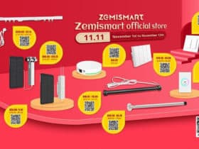 A l'occasion du Single Day, Zemismart casse les prix sur sa domotique Tuya / Smart Life