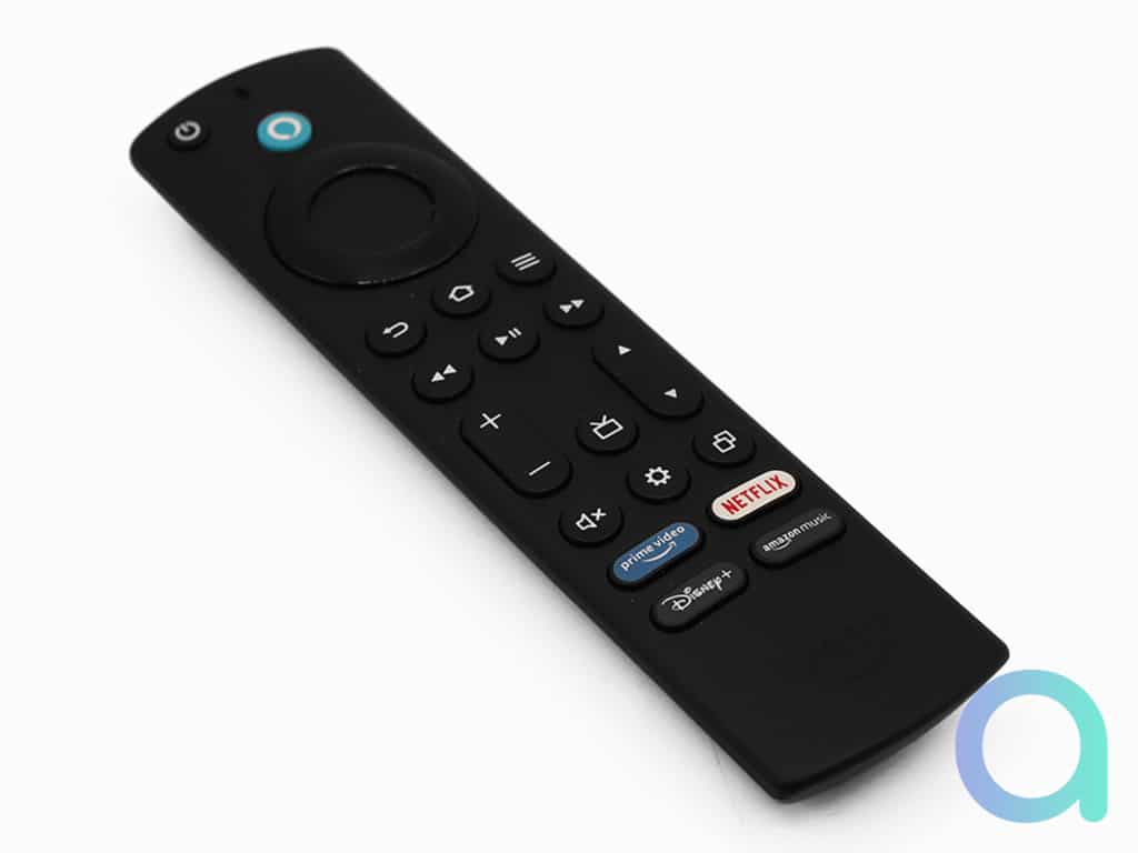 Télécommande Fire TV avec bouton Alexa