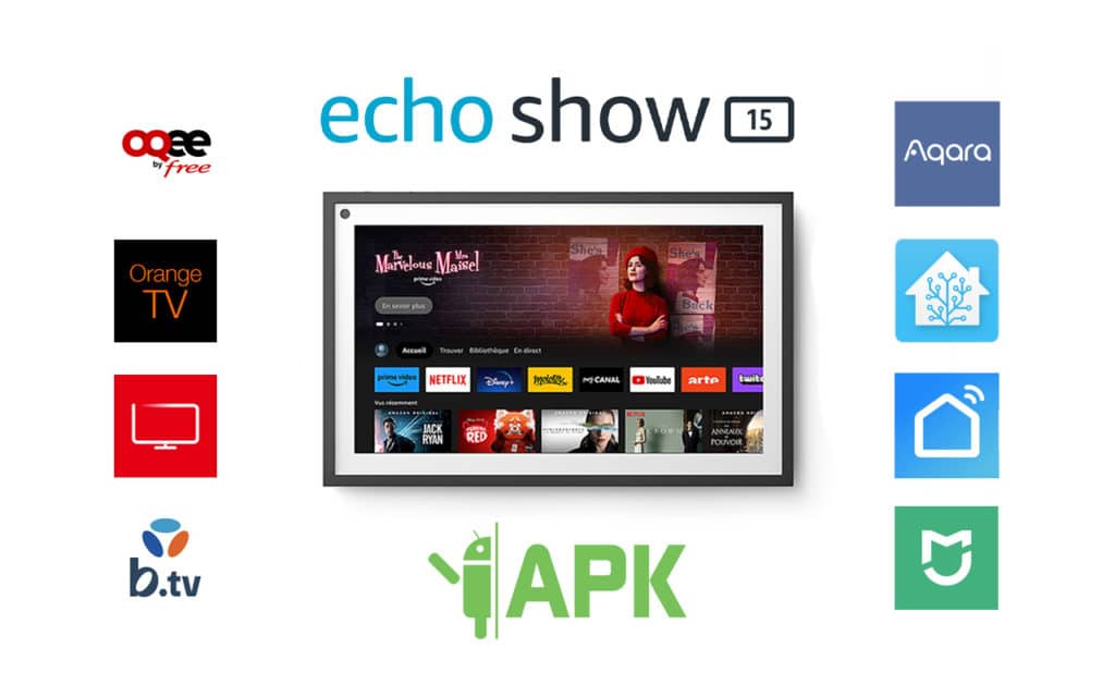 Tutoriel pour installer des applications Android APK sur Amazon Echo Show 15