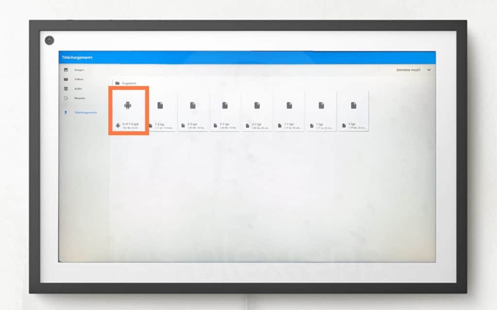 Sélectionner l'APK