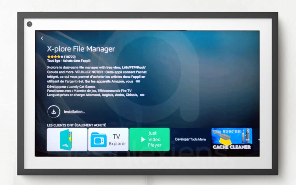 Installer X-plore File Manager
