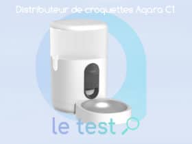 Notre avis sur le distributeur de croquettes Aqara Smart Pet Feeder C1