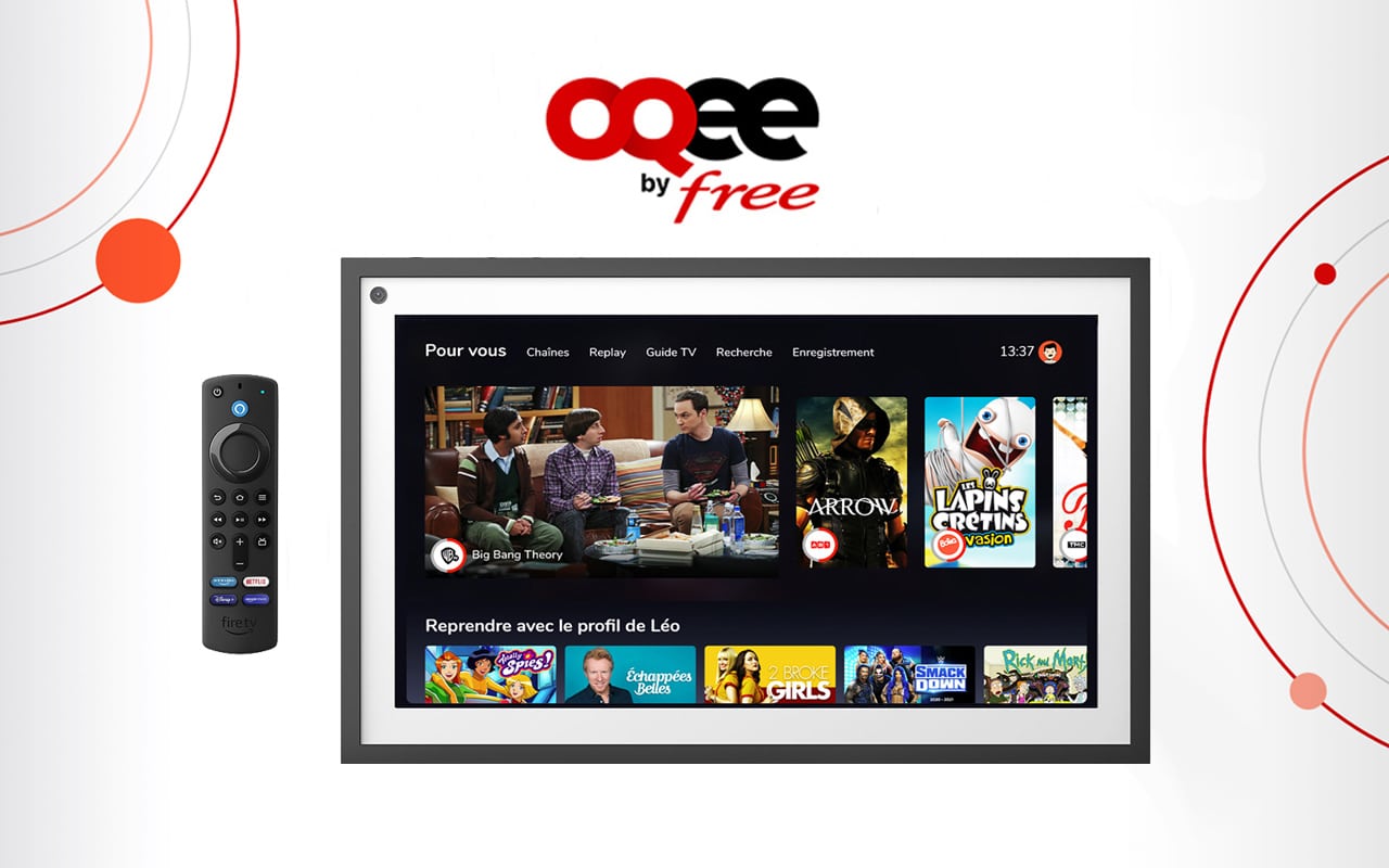 Tuto Oqee by Free sur Amazon Echo Show