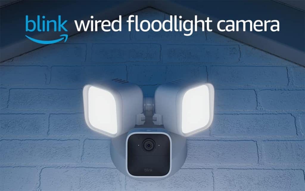 Un nouvelle Blink Wired Floodlight présentée par Amazon