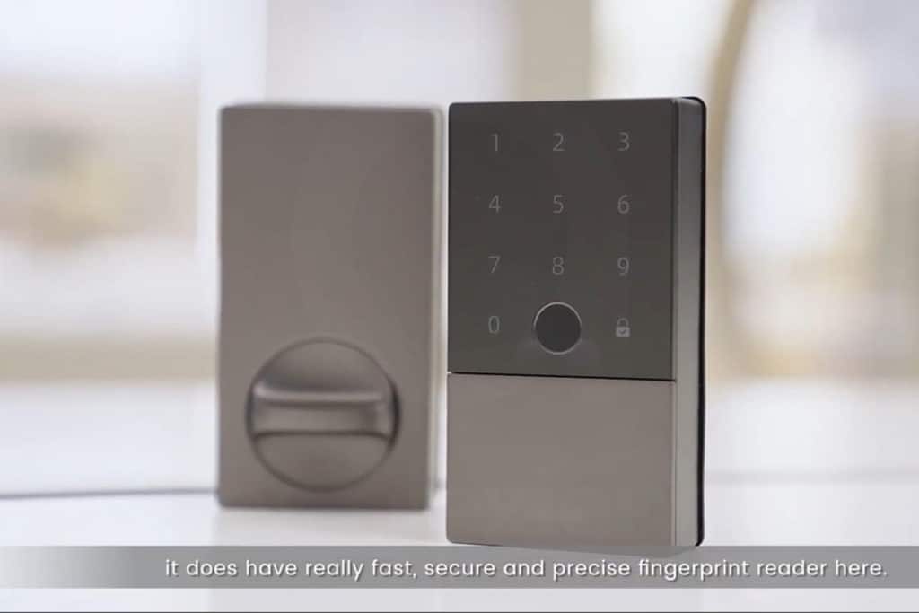 Nouvelle serrure connectée Aqara Smart Lock U100