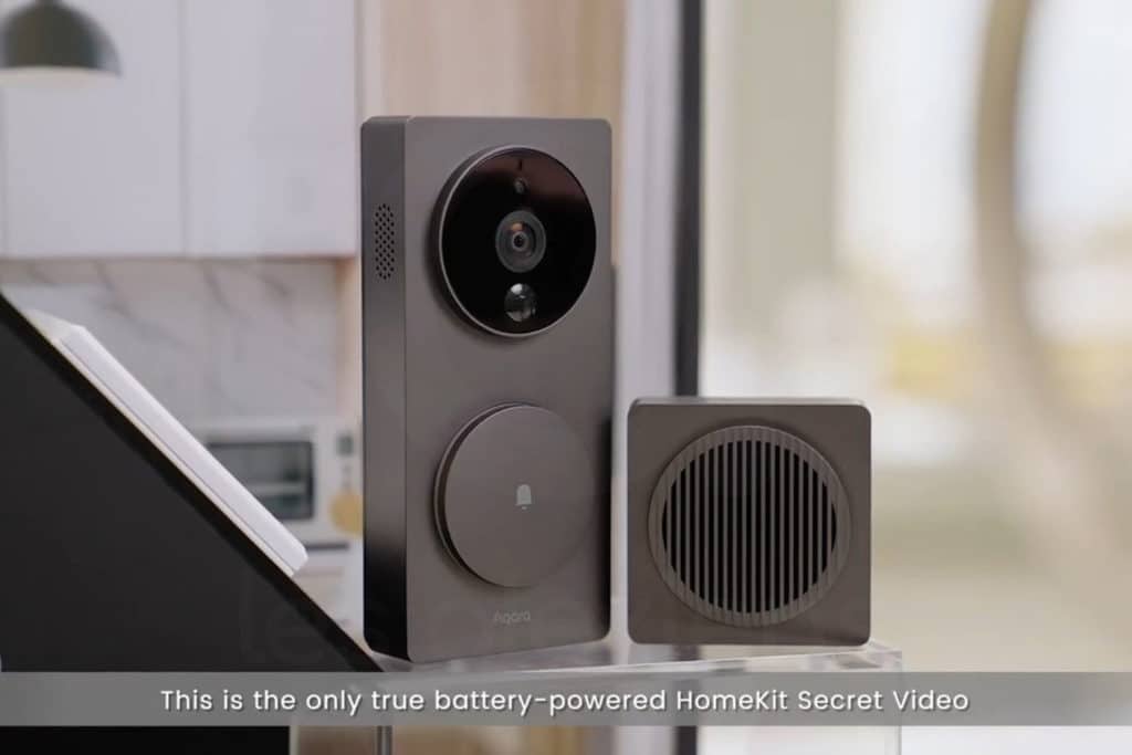 Nouvelle sonnette connectée Aqara Video Doorbell G4