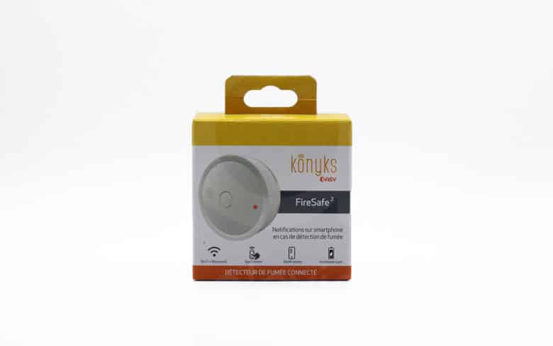 Avis utilisateurs et meilleur prix pour le détecteur de fumée Wi-Fi Konyks FireSafe 2