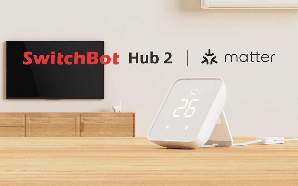 Le SwitchBot Hub 2 compatible Matter dévoilé au CES 2023