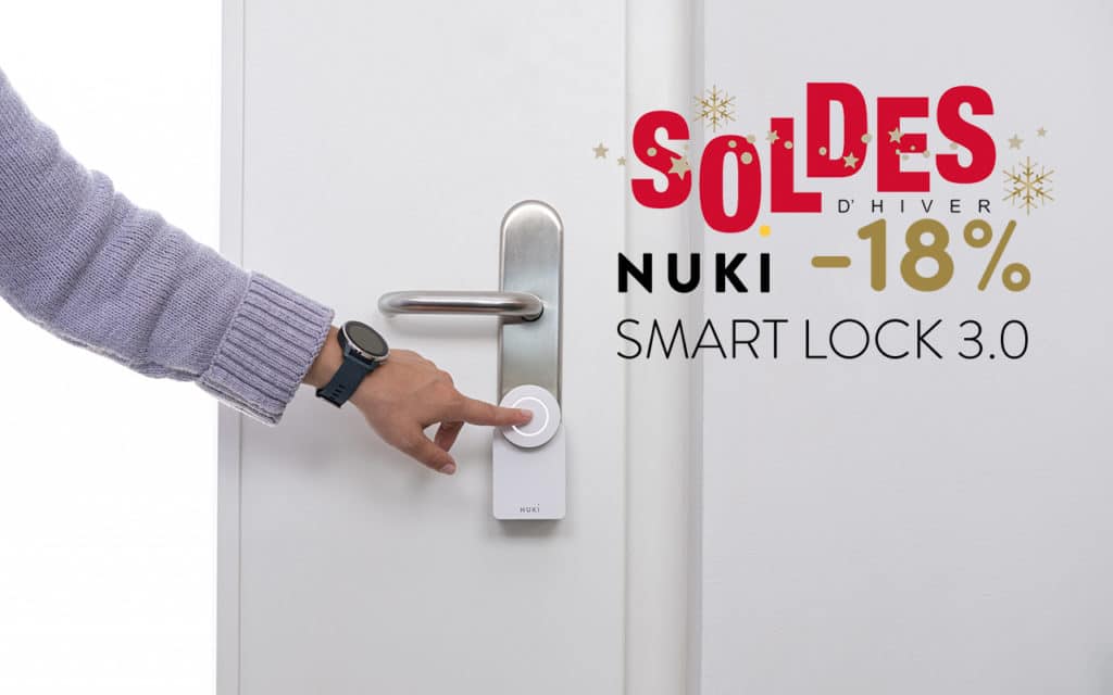 Soldes sur Nuki Smart Lock 3.0 chez Amazon aujourd'hui