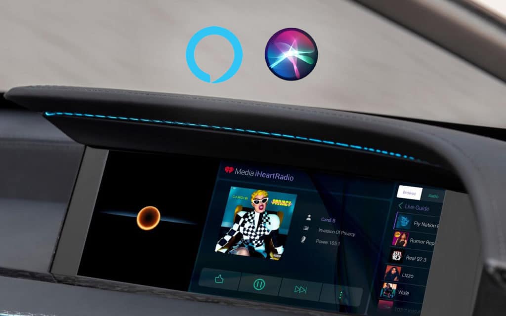 Panasonic Automotive prépare un système embarqué avec Alexa et Siri