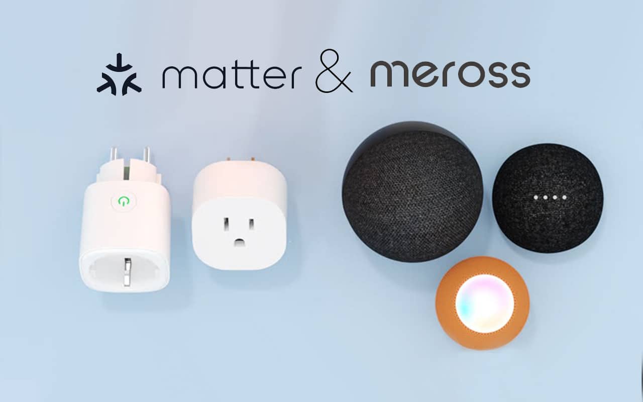 Meross Prise Connectée Matter (Type E), Prise WiFi avec Matter