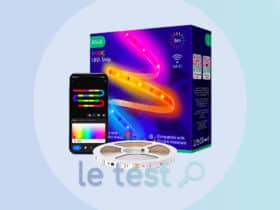 Avis sur le ruban LED RGBIC Nous F4 compatible Tuya / Smart Life