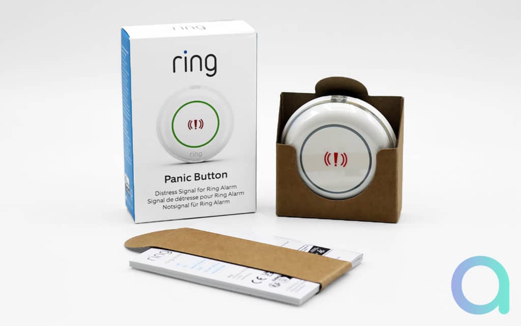 Unboxing du bouton d'urgence Ring Panic Button