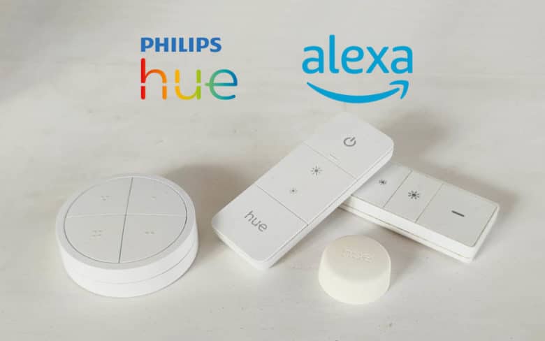 Les interrupteurs Philips Hue disponibles sur Alexa