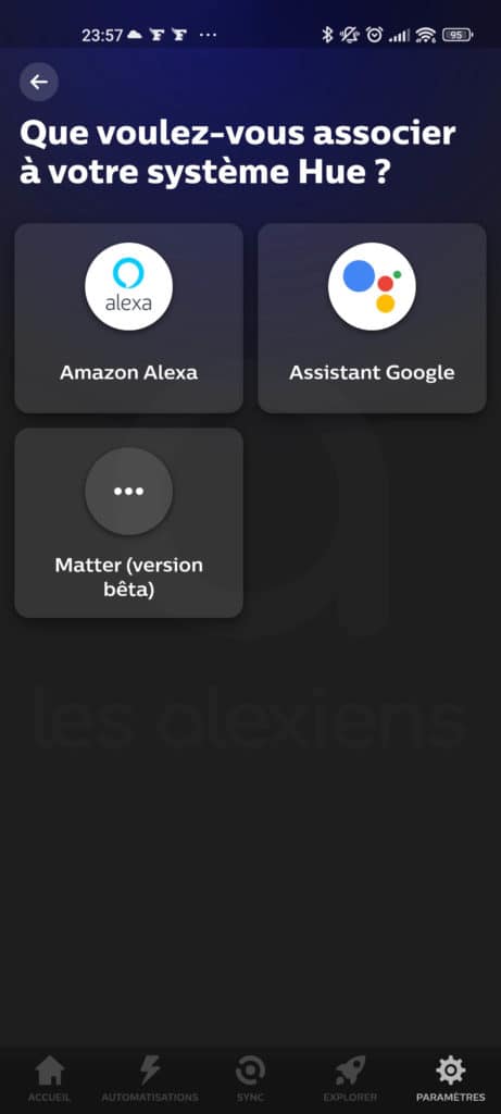 La bêta Matter sur Philips Hue