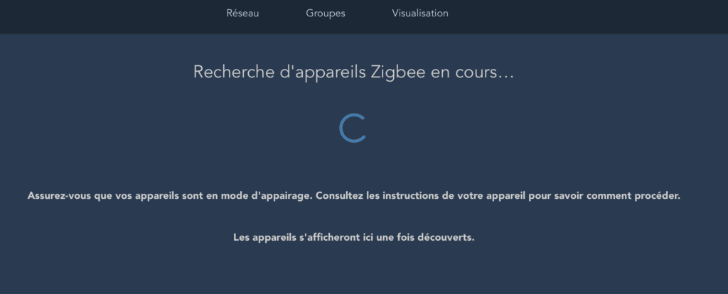 Apparaige ZigBee sous Home Assistant ZHA