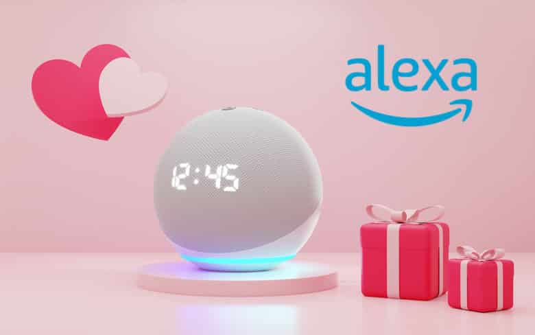 Idées cadeaux Alexa, Echo et Fire TV pour la Saint-Valentin