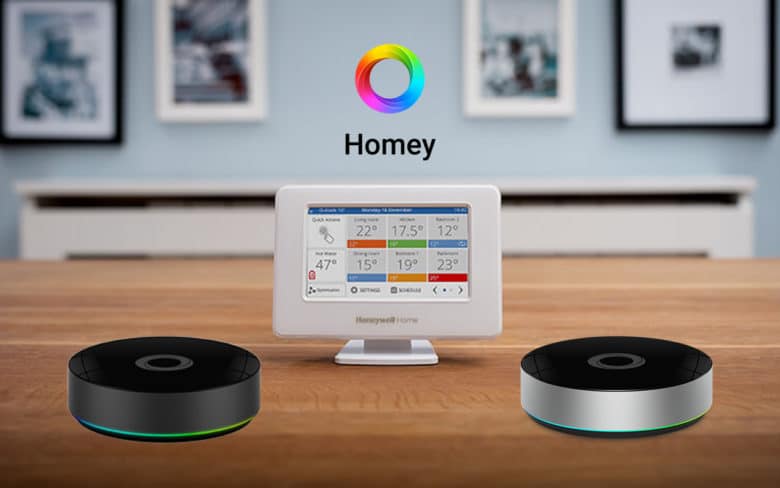 Les thermostats Honeywell evohome sont désormais compatibles Homey Bridge et Homey Pro