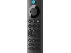 Découvrez la télécommande vocale Alexa | Pro avec fonctionnalité de localisation de la télécommande, boutons de contrôle de la TV et rétroéclairage des boutons | Appareil Fire TV compatible requis