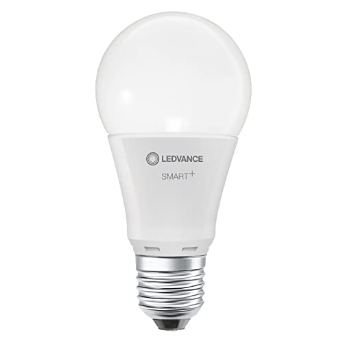 LEDVANCE Lampe LED intelligente avec technologie WiFi, douille E27, dimmable, blanc chaud (2700 K), remplace les lampes à incandescence par 100W, SMART+ WiFi Classic Dimmable, paquet de 1