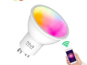 NOUS - Ampoule intelligente RGB WIFI TUYA (format GU10)