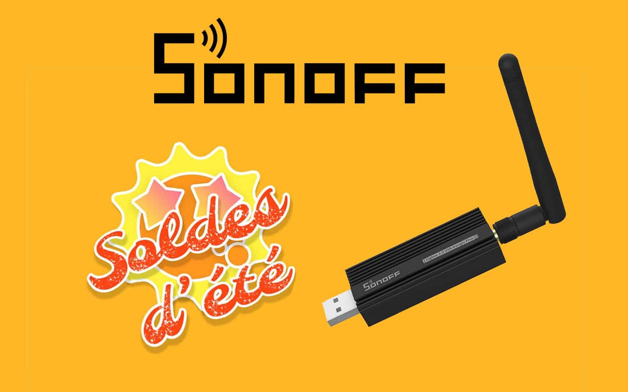 La clé ZigBee Sonoff ZBDongle E à prix cassés pour les soldes d'été