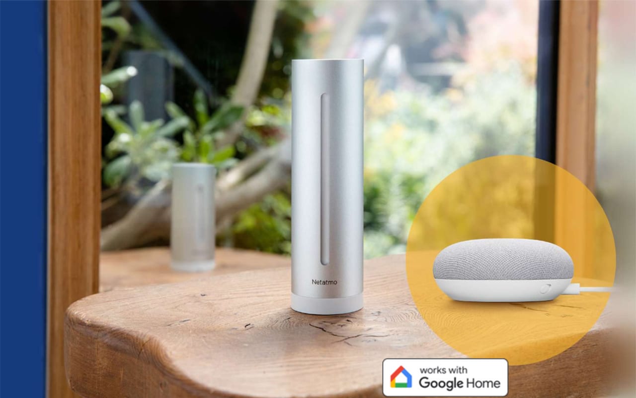 La station météo Netatmo devient compatible Google Home – Les Alexiens