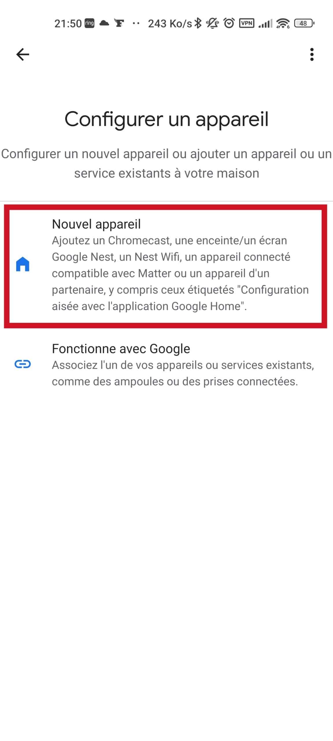 Comment configurer mon appareil avec OK Google ?