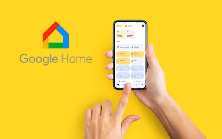 Mise à jour de Google Home permettant de réorganiser les favoris