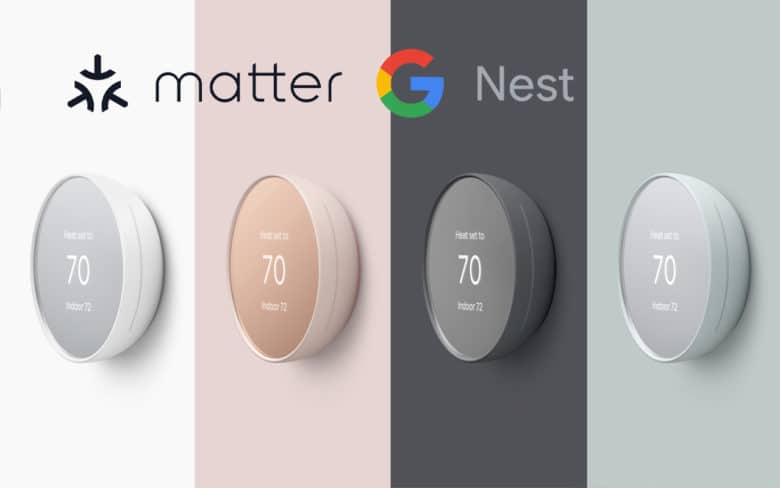 Google annonce la mise à jour de son thermostat Nest pour Matter