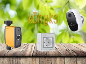 Sélection d'objets connectés pour le jardin de la marque Konyks