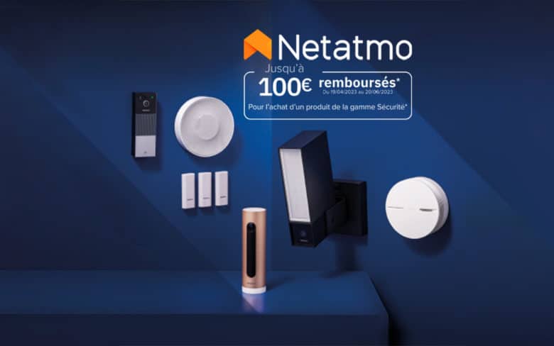Une ODR Netatmo de 100 euros valable sur Amazon