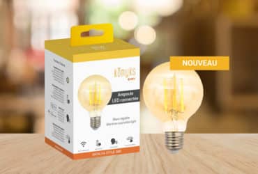Nouvelle ampoule vintage connectée Konyks Antalya G80