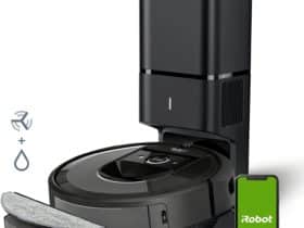 irobot Aspirateur Robot et Laveur de sols Roomba Combo connecté Via Wi-FI avec Plusieurs Modes de Nettoyage - Aspiration puissante - Lavage Quotidien - Suggestions personnalisées