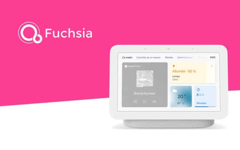 Google va prochainement déployer une mise à jour Fuchsia OS sur Nest Hub