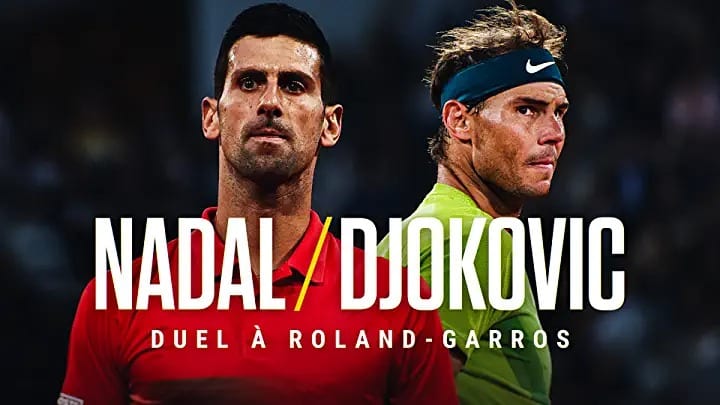 Ce documentaire événement de Prime Video raconte la rivalité à Roland-Garros entre deux monstres sacrés du tennis : Nadal et Djokovic.