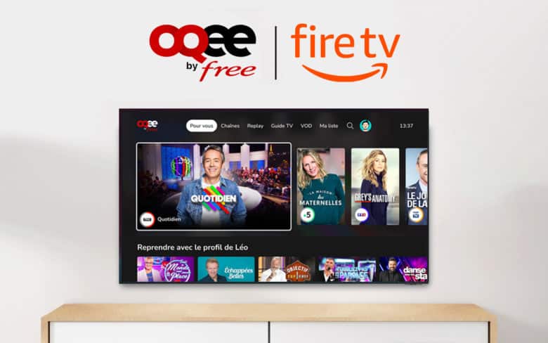 Le service de streaming Oqee by Free est enfin disponible sur Fire TV