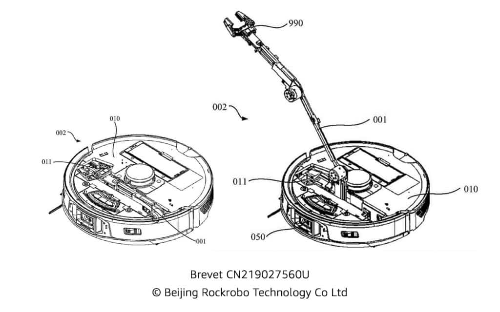 Brevet CN219027560U par Roborock