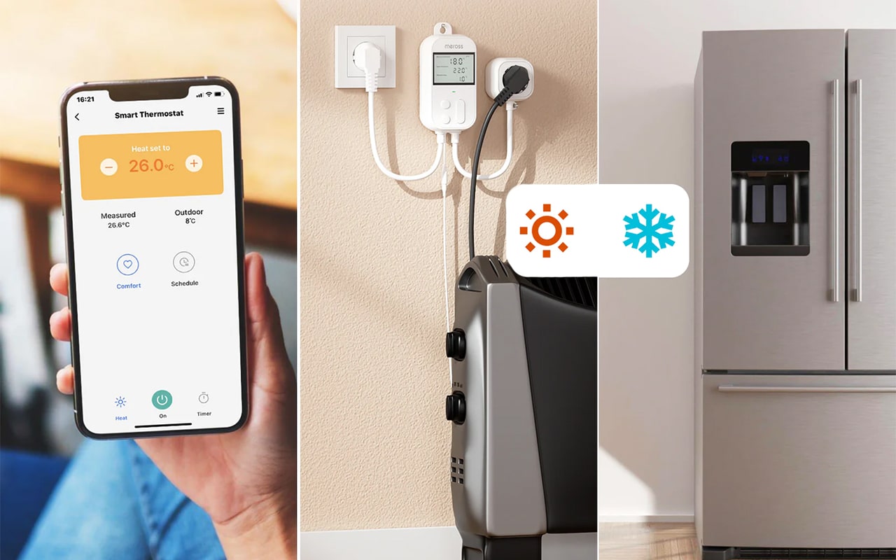 Meross dévoile une étrange prise connectée avec thermostat – Les Alexiens