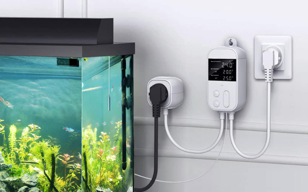 Sonde de température connectée pour aquarium, terrarium et vivarium