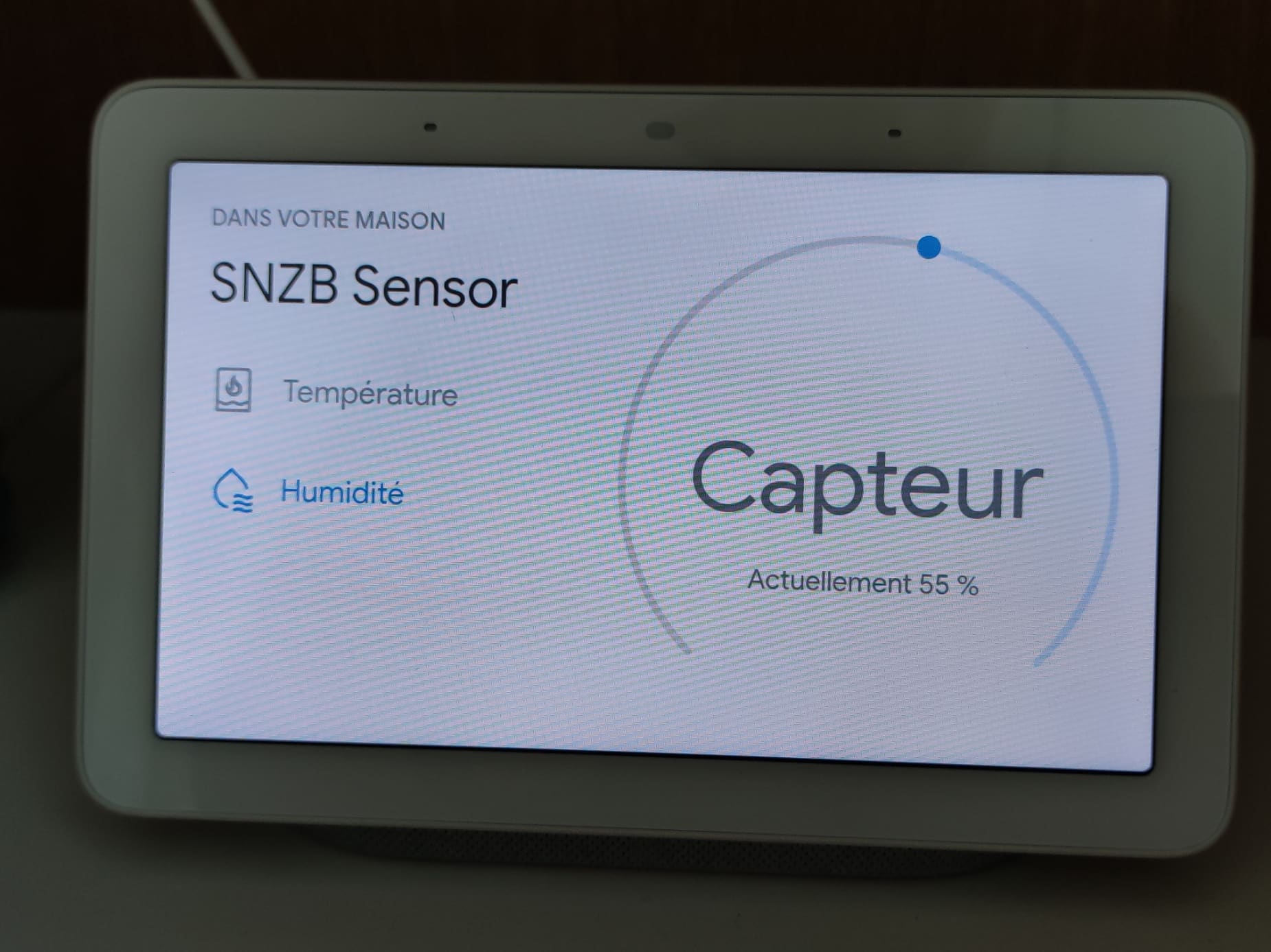 Test du capteur de température avec écran Sonoff Zigbee - Blog Dautek