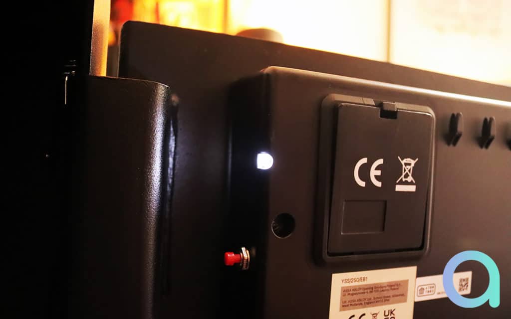 Système d'éclairage du coffre-fort Yale Smart Safe