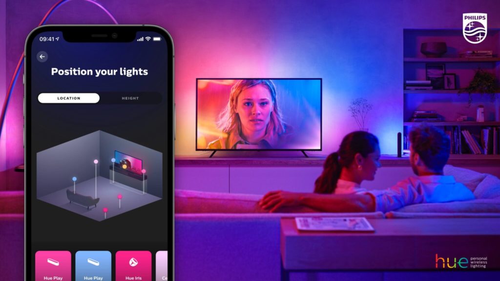 L'équilibreur de luminosité Philips Hue permet de personnaliser la luminosité