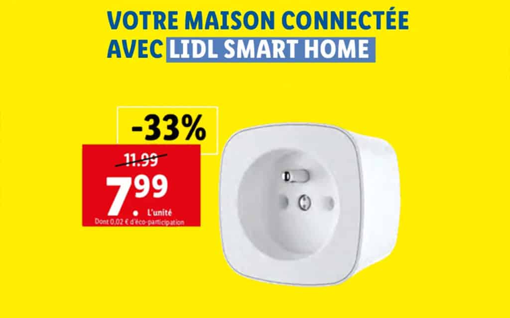 Prise domotique ZigBee de Lidl Smart Home