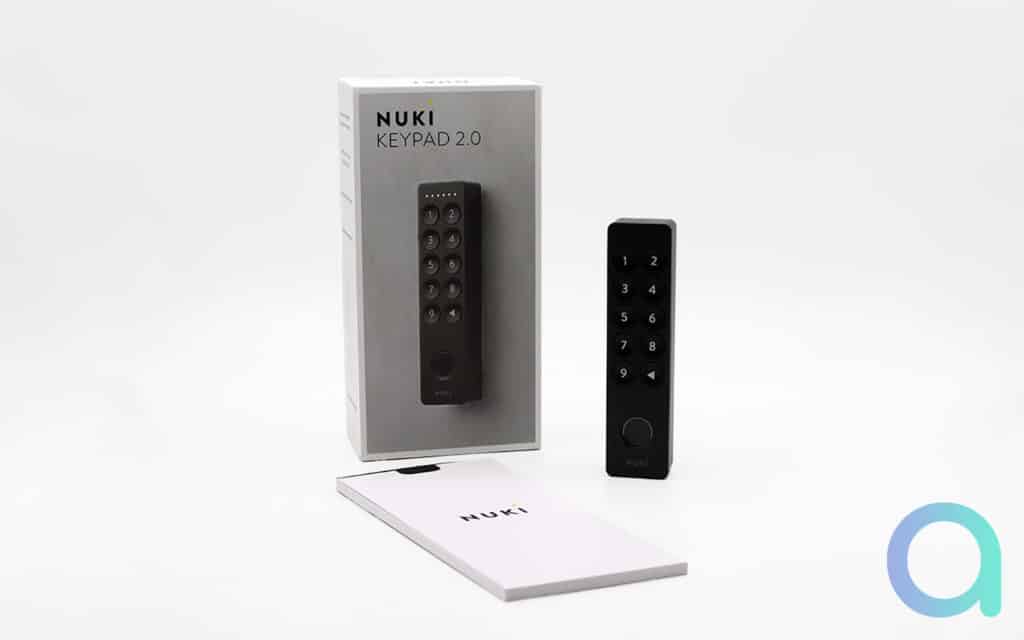 Unboxing du Nuki Keypad 2.0 pour Smart Lock 2.0 et 3.0