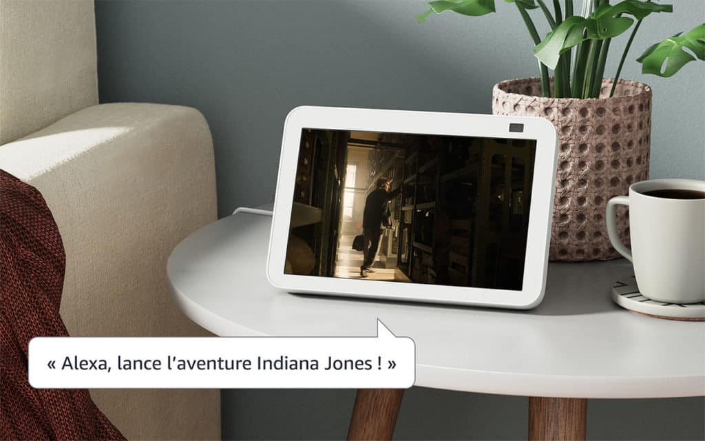 Les aventures d'Indiana Jones et le cadran de la destinée sur Echo Show 8