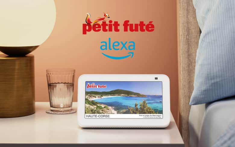 Amazon annonce le lancement de la skill Alexa de Petit Futé dans un communiqué